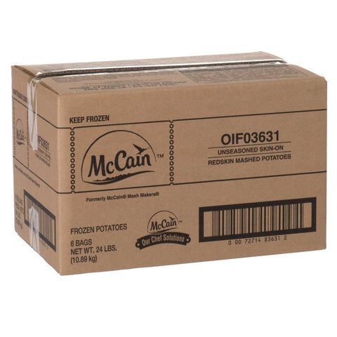 McCain Red Skin Mash Makers Potato, 4 Pound -- 6 per case.