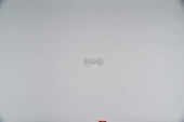 Genpak Flat Clear Straw Slot Lid Only -- 1000 per case.