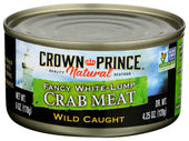 Crown Prince Fancy White Crab Meat, 6 Ounce -- 12 per case.