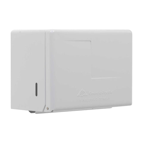 Georgia Pacific White Singlefold Towel Dispenser -- 6 per case.