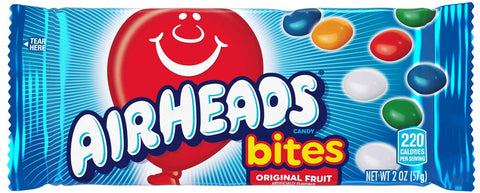 Airheads Bites Xtremes Bites and Mentos Roll - Floor Display -- 168 per case.