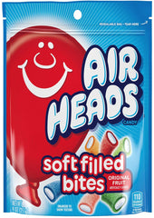 Airheads Soft Filled Bites, 9 Ounce Doy Bag -- 12 per case.