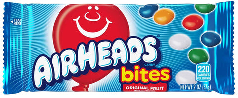 Airheads Bites Xtremes Bites and Mentos Roll - Powerwing Floor Display -- 168 per case.