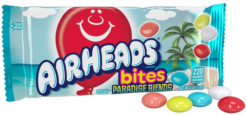 Airheads Bites Paradise Blends Candy, 2 Ounce -- 144 per case