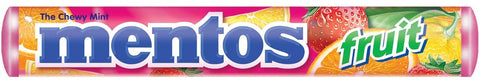 Mentos Chewy Mint Roll - Powerwing Floor Display -- 90 per case.