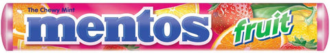Mentos Chewy Mint Roll - Semi Permanent Display -- 90 per case.