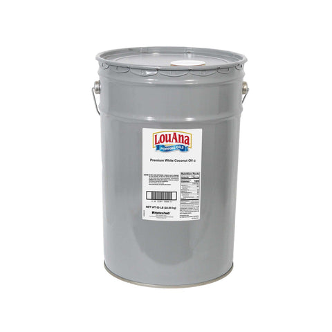Ventura Foods White Coconut Popcorn Oil, 50 Pound