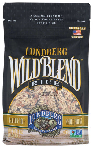 Lundberg Wild Blend Rice, 1 Pound -- 6 per case