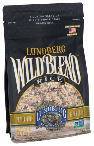 Lundberg Wild Blend Rice, 1 Pound -- 6 per case