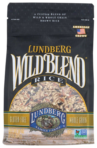 Lundberg Wild Blend Rice, 1 Pound -- 6 per case