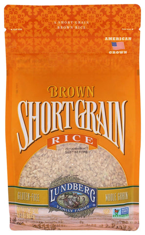 Lundberg Farms Eco Farmed Short Grain Brown Rice, 2 Pound -- 6 per case.