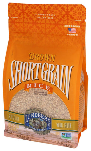 Lundberg Farms Eco Farmed Short Grain Brown Rice, 2 Pound -- 6 per case.