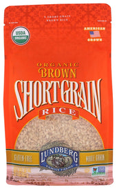 Lundberg Organic Short Grain Brown Rice, 2 pound -- 6 per case.