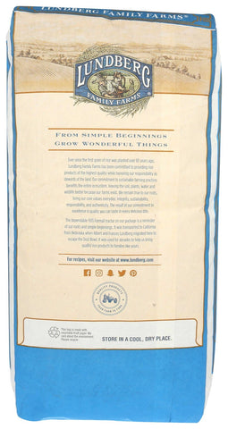 Lundberg Farms Eco Farmed White Basmati Rice , 25 pound