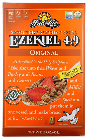 Ezekie Organic Original Sprouted Grain Cereal, 16 Ounce -- 6 per case.