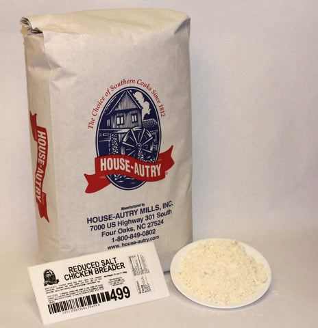 House Autry Reduced Salt Chicken Breader, 25 Pound.