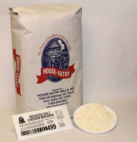 House Autry Reduced Salt Chicken Breader, 25 Pound.