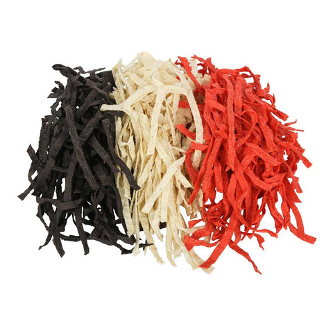 Mission Foods Pre Cut Tri Color Thin Strips, 10 Pound -- 3 per case.