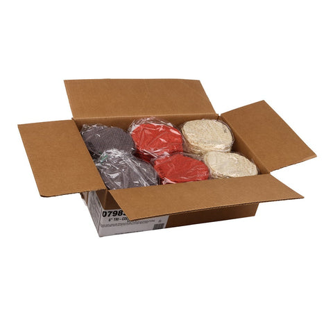 Mission Foods Tri Color Tortilla Variety Pack - 60 per pack -- 12 packs per case.