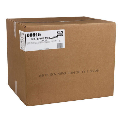 Mission Blue Triangle Tortilla Chip - 2 lb. bag, 6 per case