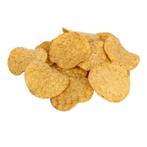 Mission Yellow Round Tortilla Chips - 2 lb. bag, 6 per case