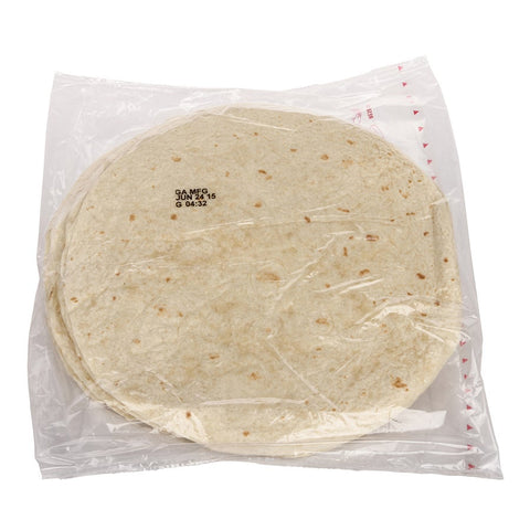 Mission Foods Heat Pressed Flour Tortilla, 13 inch - 12 per pack -- 12 packs per case.