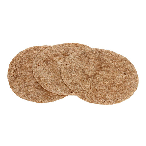 Mission Foods Heat Pressed Golden Whole Wheat Flour Tortilla, 10 inch - 12 per pack -- 12 packs per case.