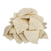 Mission Foods Pre-Cut Unfried White Corn Thin Tortilla Chips - 4 Cut, 20 Pound.