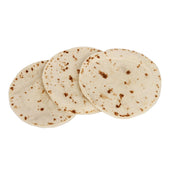 Mission Foods Heat Pressed Flour Tortilla, 4.5 inch - 12 count per pack -- 24 packs per case.