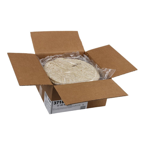 Mission Foods 12 inch Fry Ready Flour Tortilla,12 count per pack -- 8 per case.