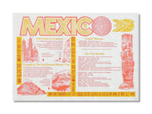 Smith Lee Mexico Economy Line Paper Placemat, 10 x 14 inch -- 1000 per case.