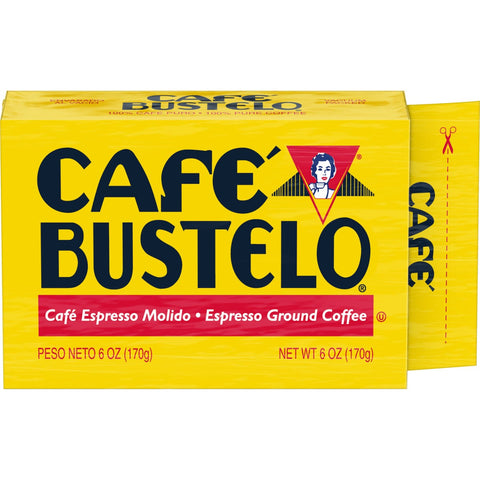 Cafe Bustelo Espresso Ground Coffee, 6 Ounce -- 12 per case.
