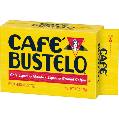 Cafe Bustelo Espresso Ground Coffee, 6 Ounce -- 12 per case.