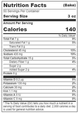 Miss Sallys Crab Tot, 0.65 Ounce -- 246 per case