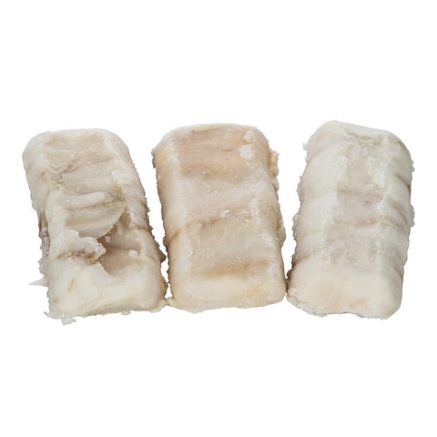 Viking Nordica Unbreaded Haddock Loins, 10 Pound.