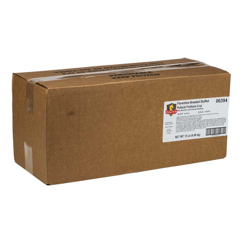 Viking Florentine Krunchy Lite Pollock Fillet, 4 Ounce.