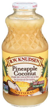 R.W. Knudsen Pineapple Coconut Juice, 32 Fluid Ounce -- 6 per case