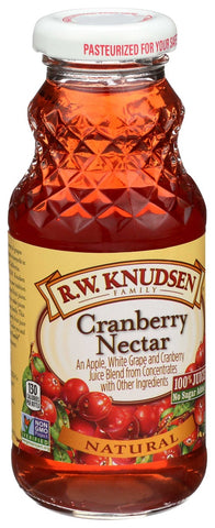 R.W. Knudsen Cranberry Nectar Juice, 8 Fluid Ounce -- 12 per case