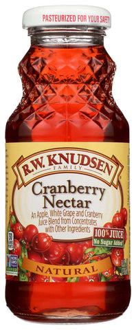 R.W. Knudsen Cranberry Nectar Juice, 8 Fluid Ounce -- 12 per case