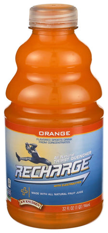 R.W. Knudsen Recharge Orange Juice, 32 Ounce -- 6 per case