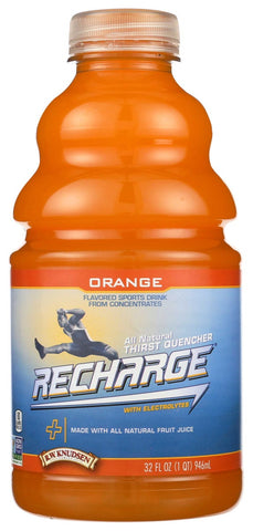 R.W. Knudsen Recharge Orange Juice, 32 Ounce -- 6 per case