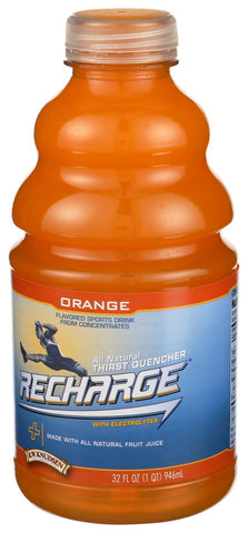 R.W. Knudsen Recharge Orange Juice, 32 Ounce -- 6 per case