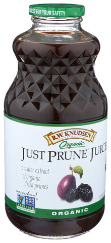 R.W. Knudsen Organic Just Prune Juice, 32 Fluid Ounce -- 6 per case