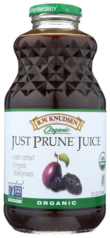 R.W. Knudsen Organic Just Prune Juice, 32 Fluid Ounce -- 6 per case