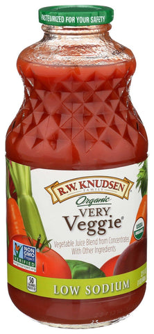 R.W. Knudsen Organic Very Veggie Juice, 32 Fluid Ounce -- 6 per case