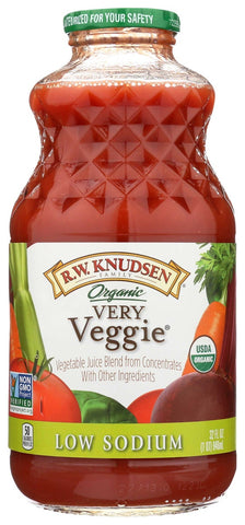 R.W. Knudsen Organic Very Veggie Juice, 32 Fluid Ounce -- 6 per case