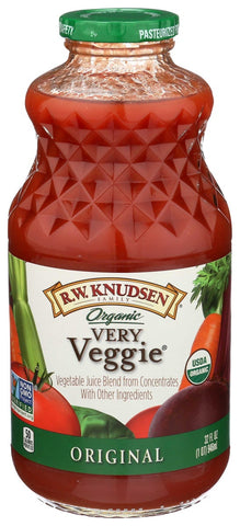 R.W. Knudsen Organic Veggie Juice Blend, 32 Fluid Ounce -- 6 per case
