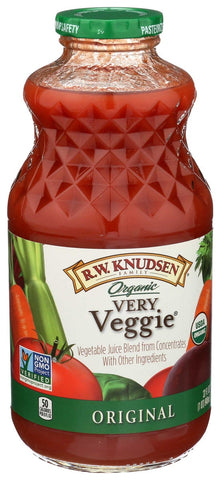 R.W. Knudsen Organic Veggie Juice Blend, 32 Fluid Ounce -- 6 per case