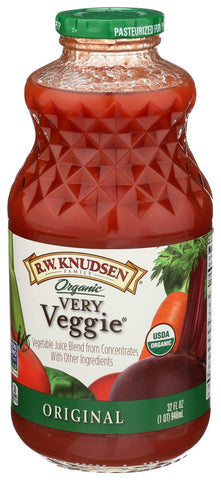R.W. Knudsen Organic Veggie Juice Blend, 32 Fluid Ounce -- 6 per case