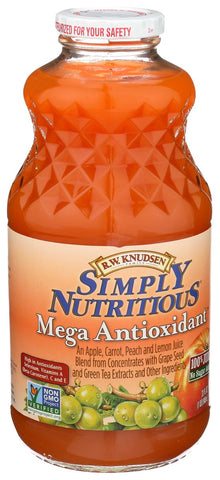R.W. Knudsen Simply Nutritious Mega Antioxidant Juice, 32 Fluid Ounce -- 6 per case